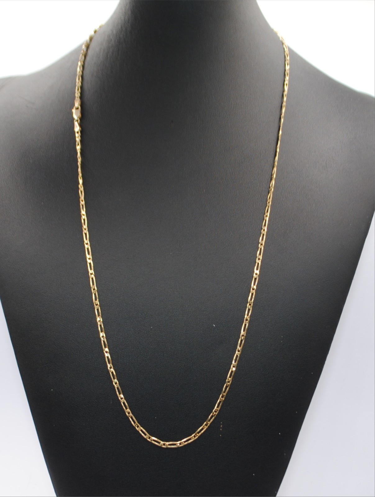 9ct Yellow Gold Figaro Link Chain 8.49GM, 70cm (FREE AUSTRALIA-Wide POST)