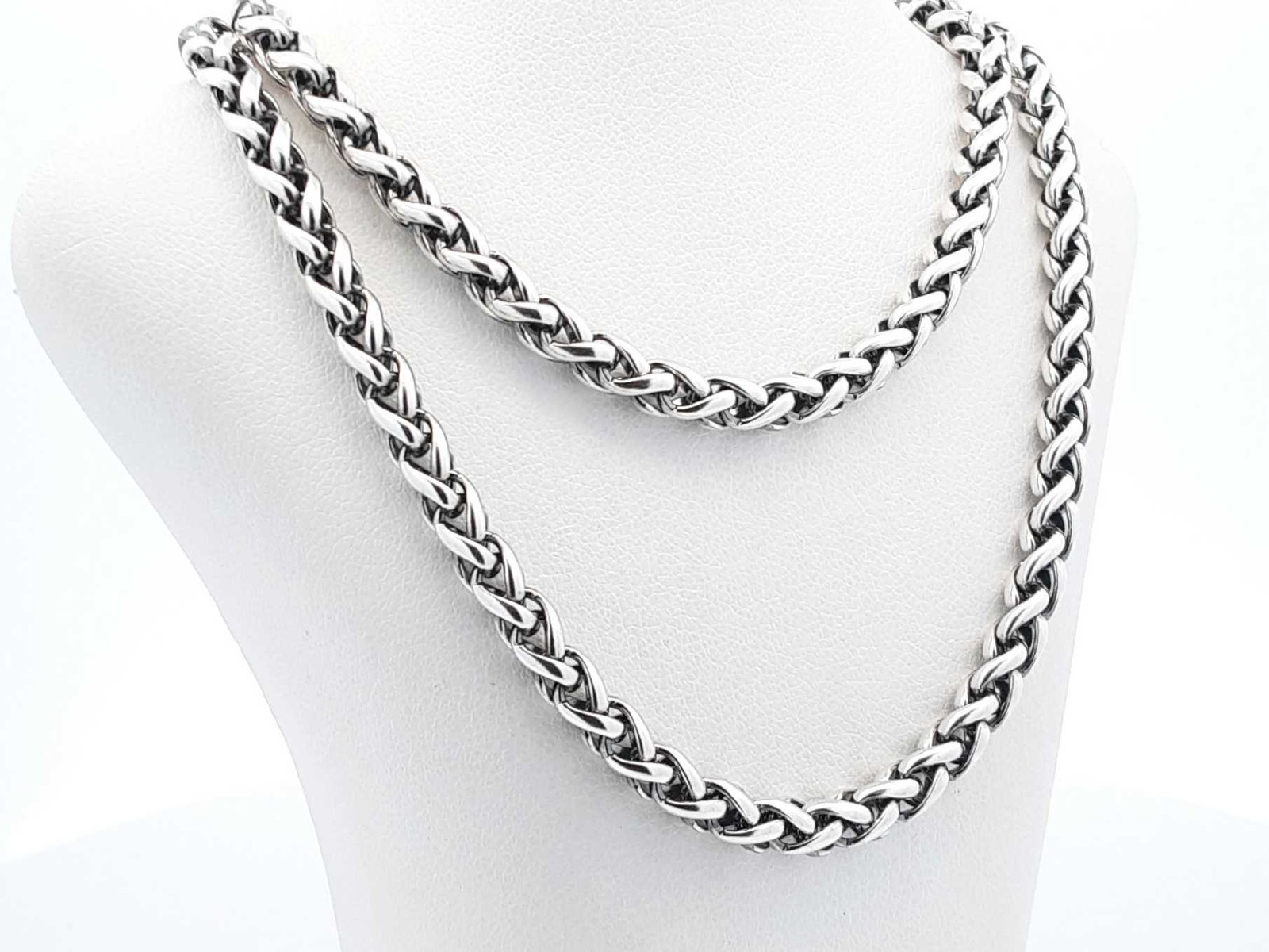 David Yurman Wheat Chain Necklace In Sterling Silver 32.8g 22 Inch Fw0426loxdu