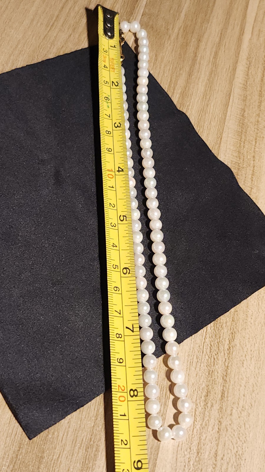 17″ Hand-Knotted 5.5-6mm AAA Freshwater Pearl Necklace