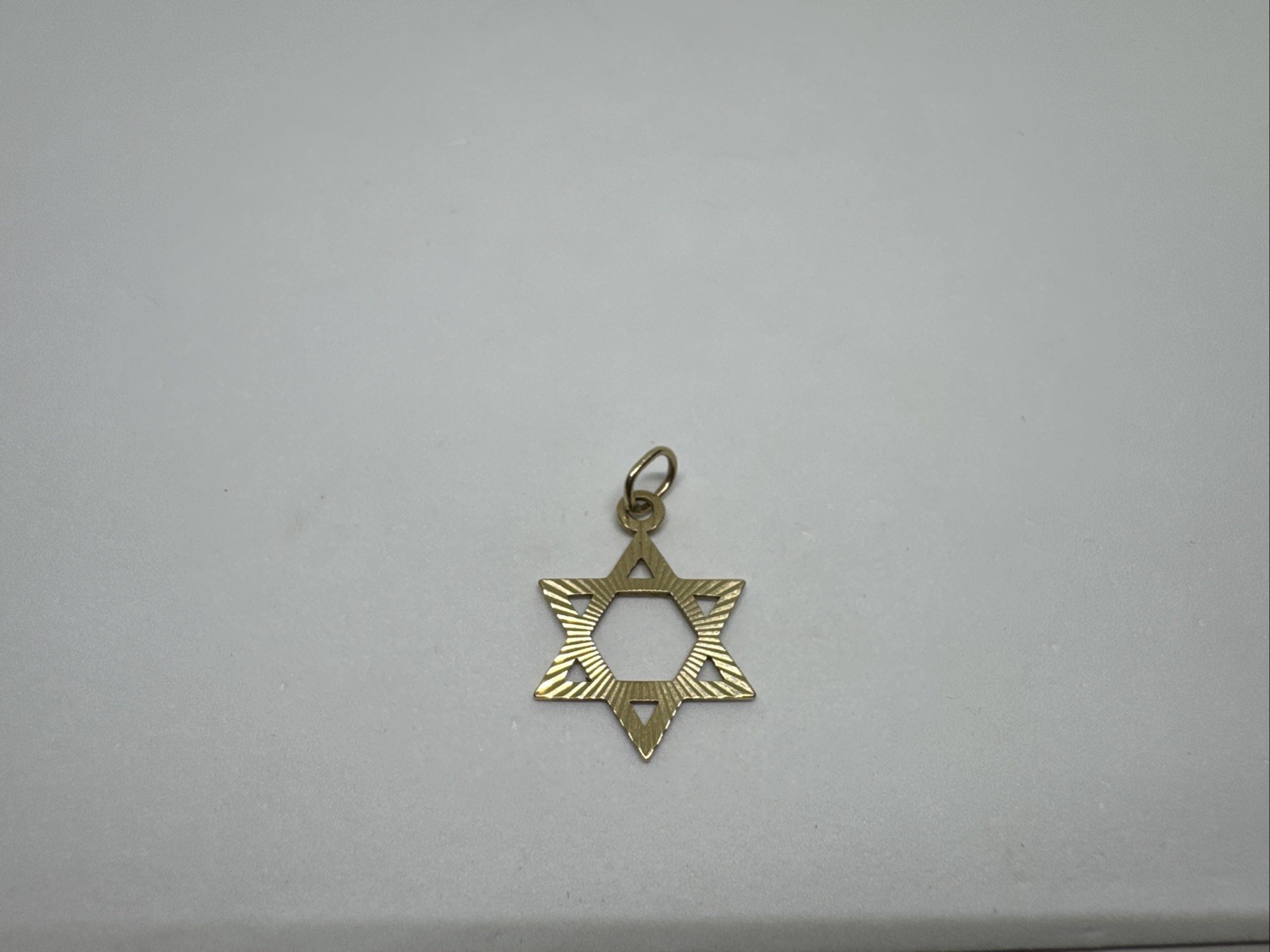 10k Yellow Gold “Star of David” Mens, Womens, Unisex Pendant/Charm 0.87g