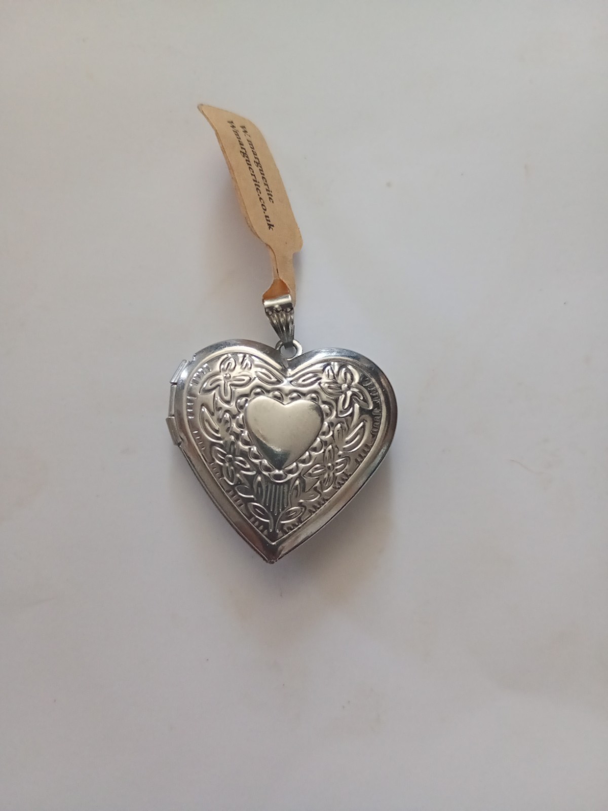 Stainless Steel Heart Locket Pendant