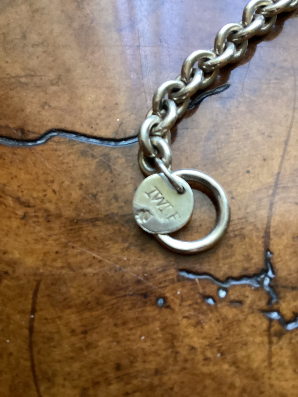 Susan Cummings Endangered Species African Animal Charm Necklace 19″ Sterling
