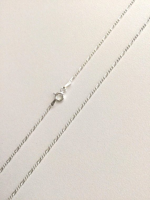 925 SILVER SAINT BENEDICT NECKLACE 22″ / CADENA SAN BENITO 925 PLATA 22″- 20mm#1