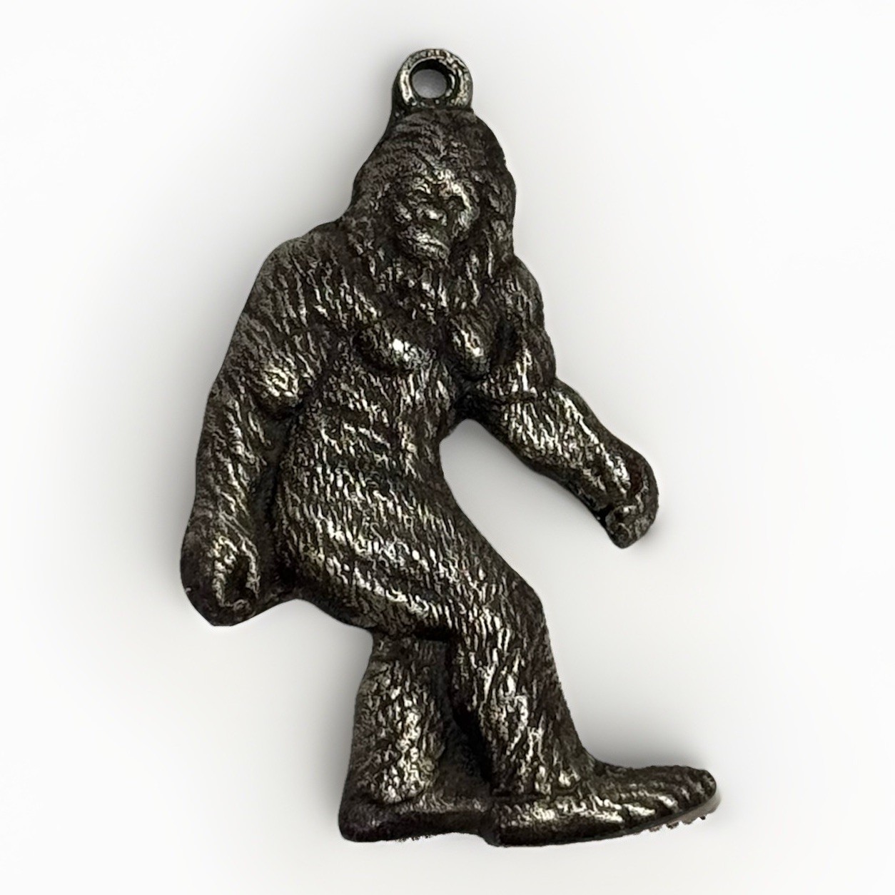 Resurrection Metals 1oz Fine Antiqued Silver Big Foot Pendant w/COA Serial #7