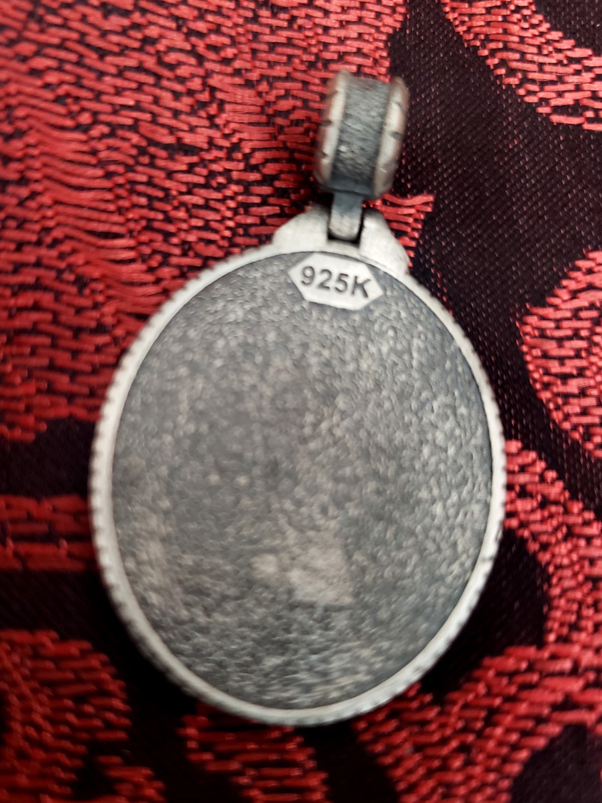 Artists Detailed Jesus Christ With Lamb Religious Pendant Sterling Silver