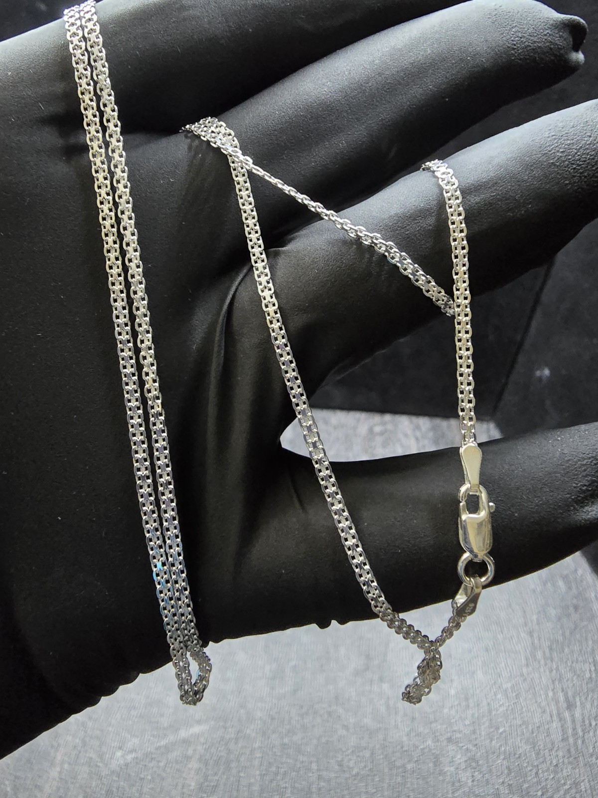 925 silver bizmark 22 in chain 2mm width