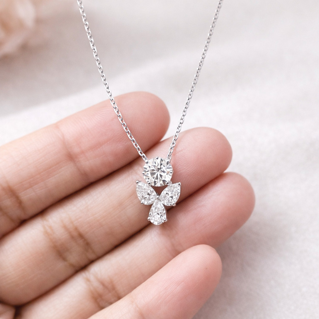 925 Sterling Silver Handmade Chain Necklace For Women – Anniversary Gift For Her