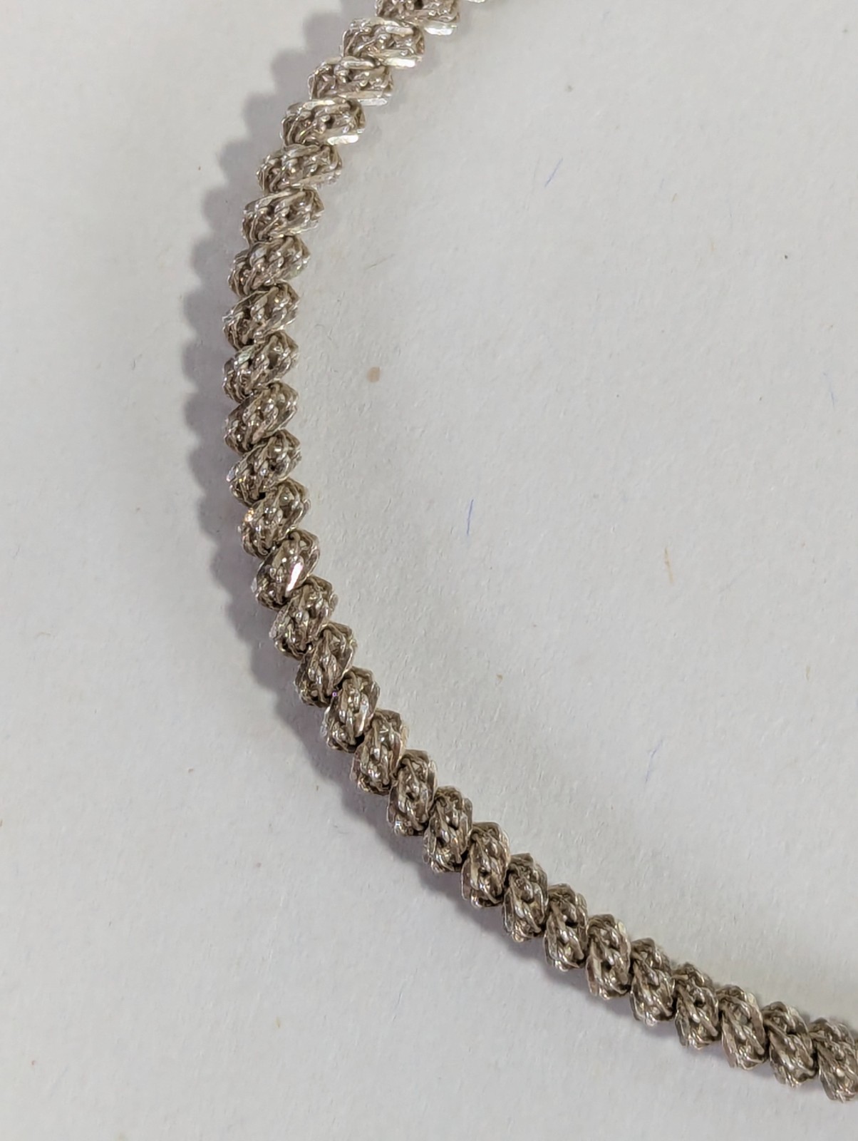 Sterling Silver 925 L’ORAFO Made in Italy Rope Chain Necklace 20” 17.3g Unisex