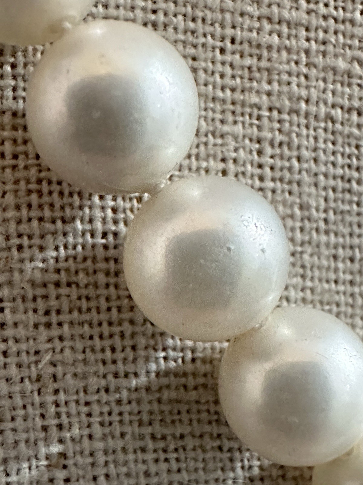 Vintage Judith Ripka Silver Pearl Sterling Silver Necklace 17″