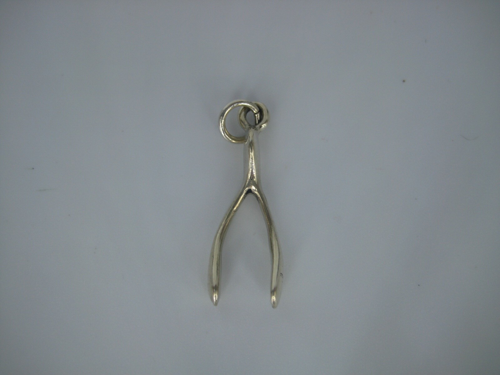 Sterling Silver Wish Bone Pendant