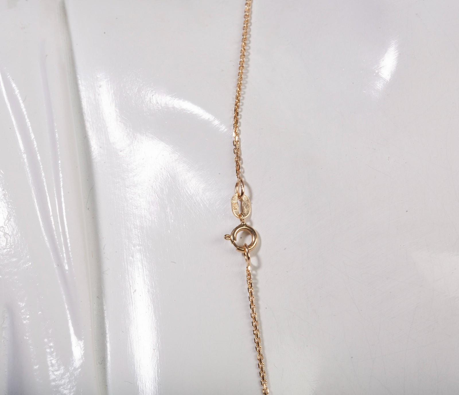 Ladies Dainty 14k Yellow Gold Cable Chain