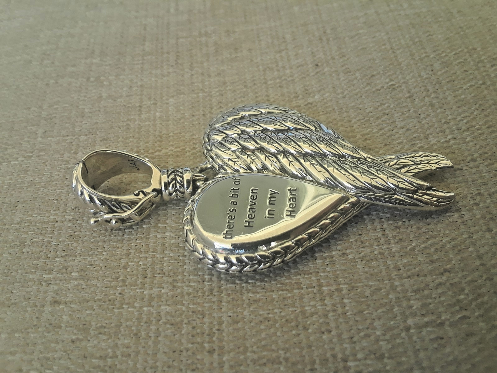 Jai John Hardy 925 Sterling Silver There’s A Bit Of Heaven In My Heart, Pendant