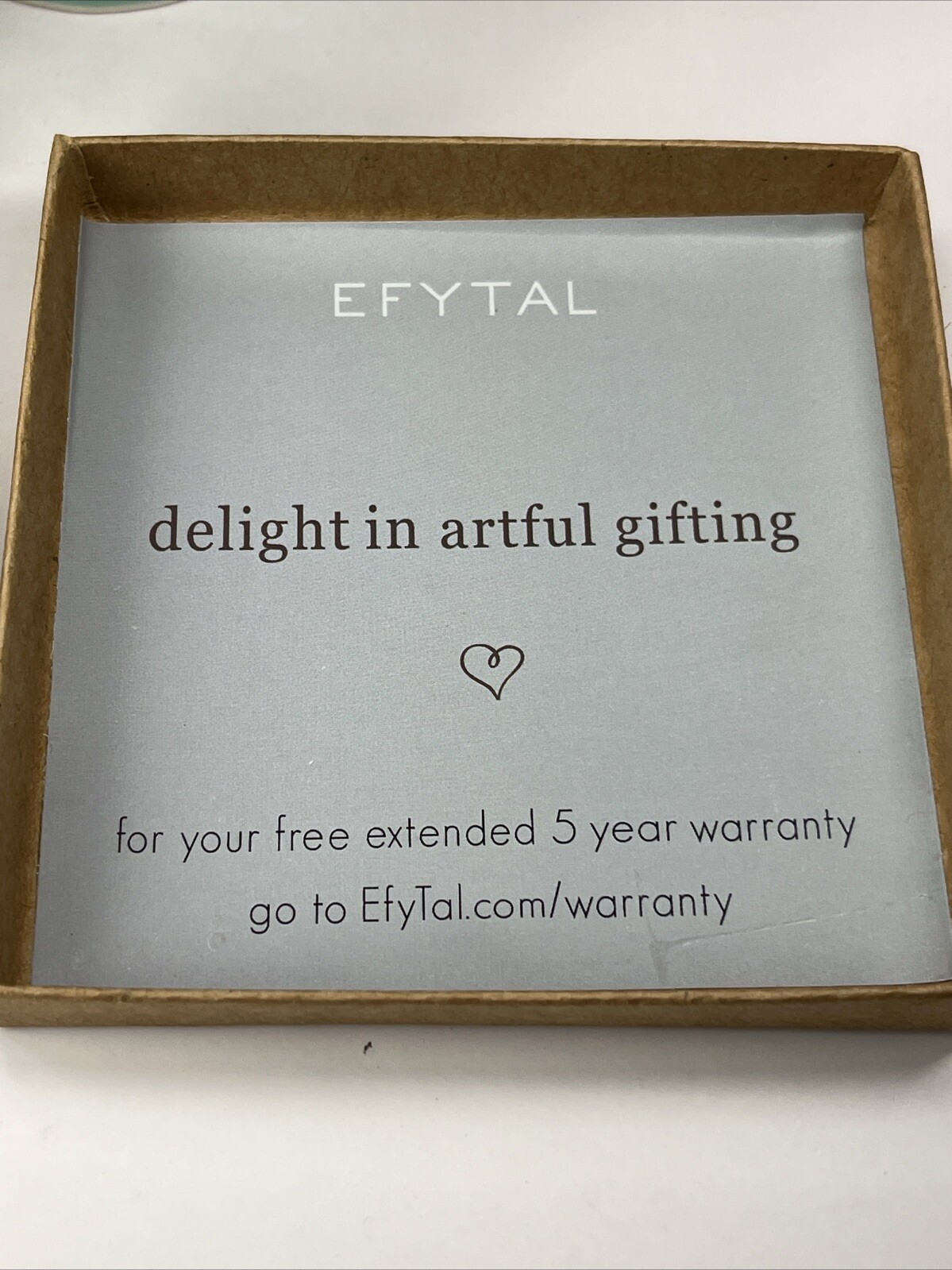 Efytal Necklace “Happy 30th Birthday” .925 Sterling Silver NEW IN BOX