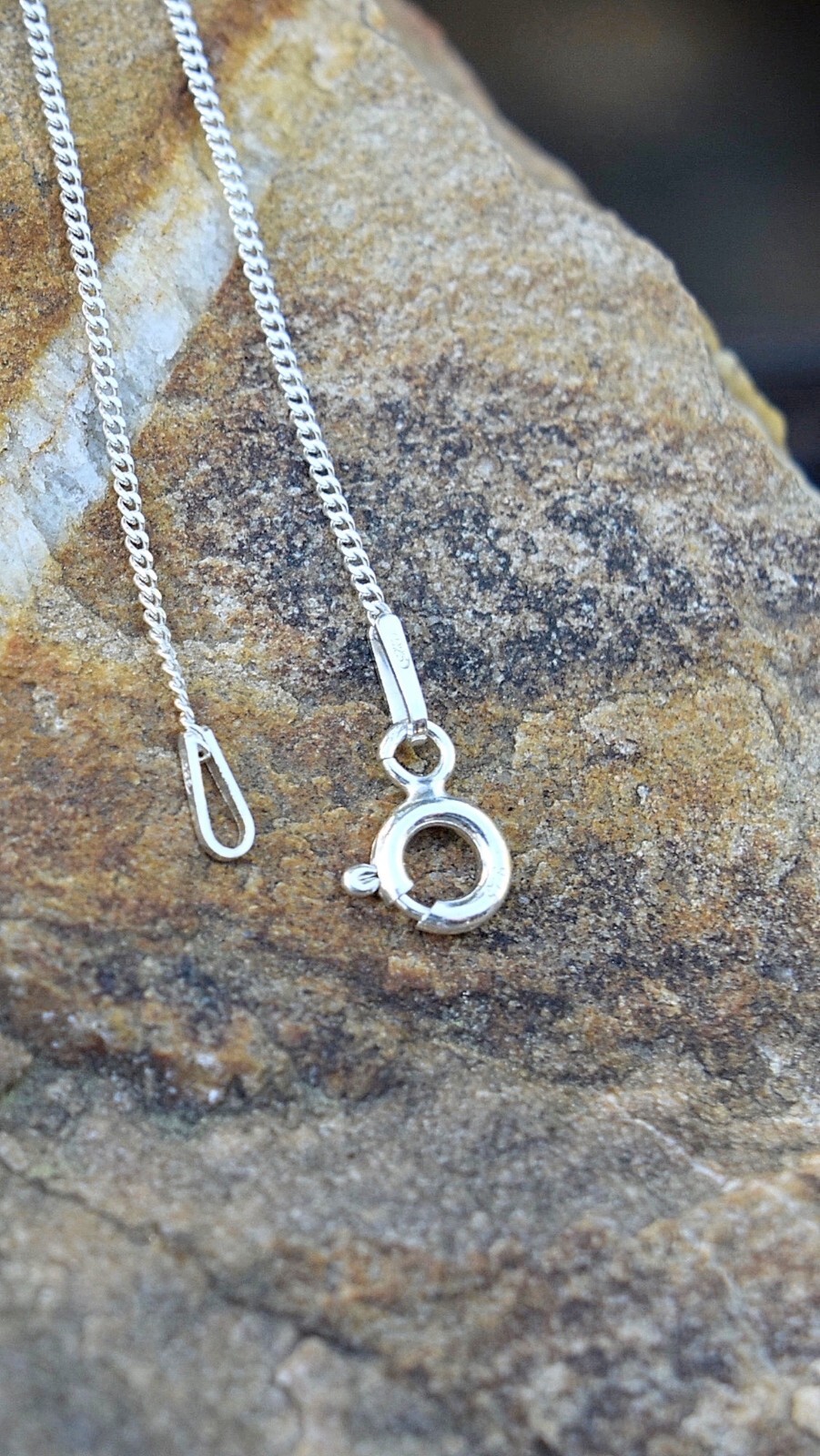 Ouroboros Pendant Snake Sterling Silver Charm Serpent Reptile Goth Necklace 7017