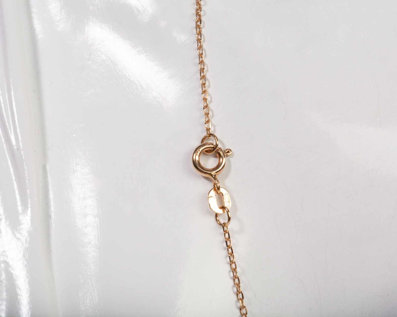 Ladies Dainty 14k Yellow Gold Cable Chain