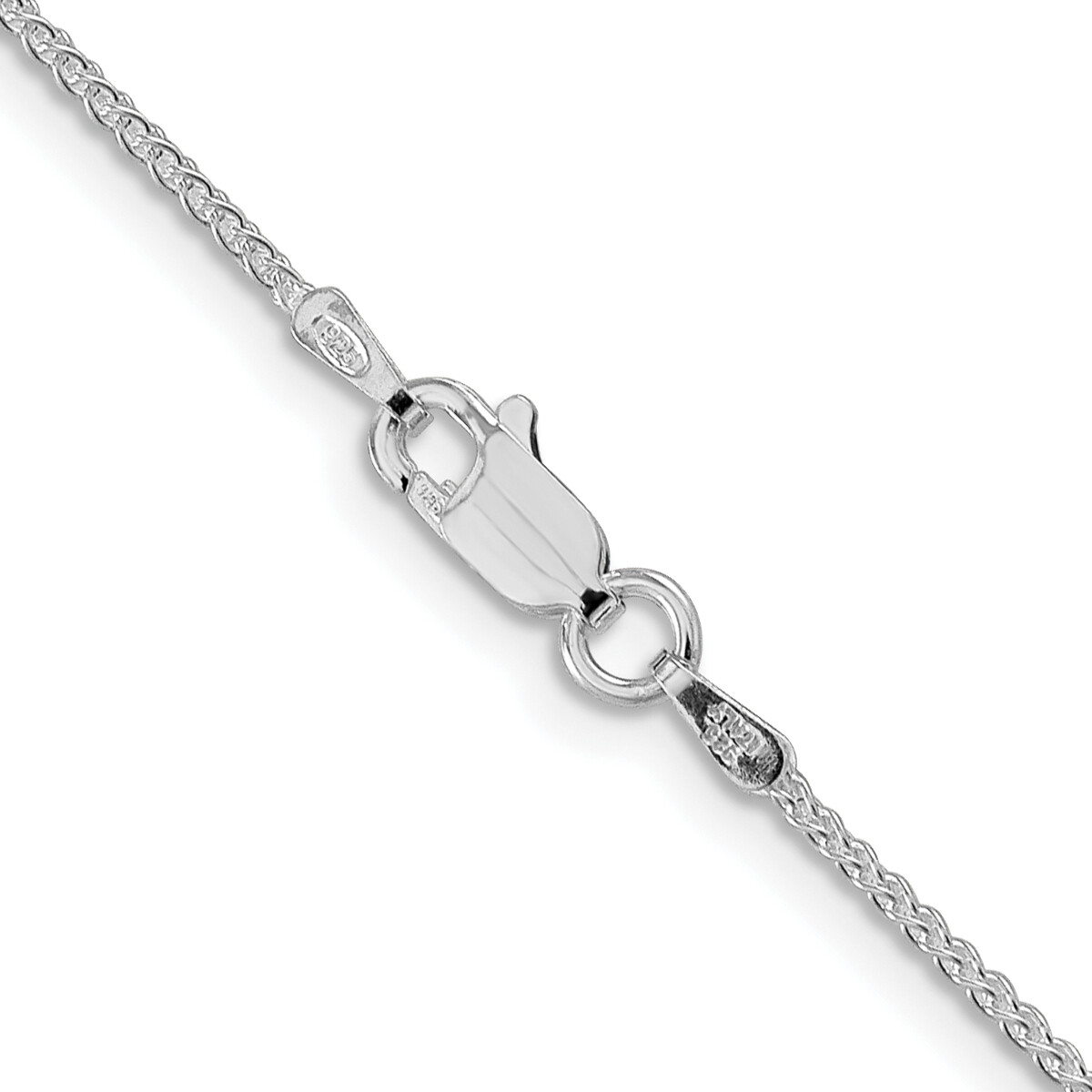 Sterling Silver Singapore Chain 16, 18, 20, 22, 24, 26, 28, 30″ Inch Lengths