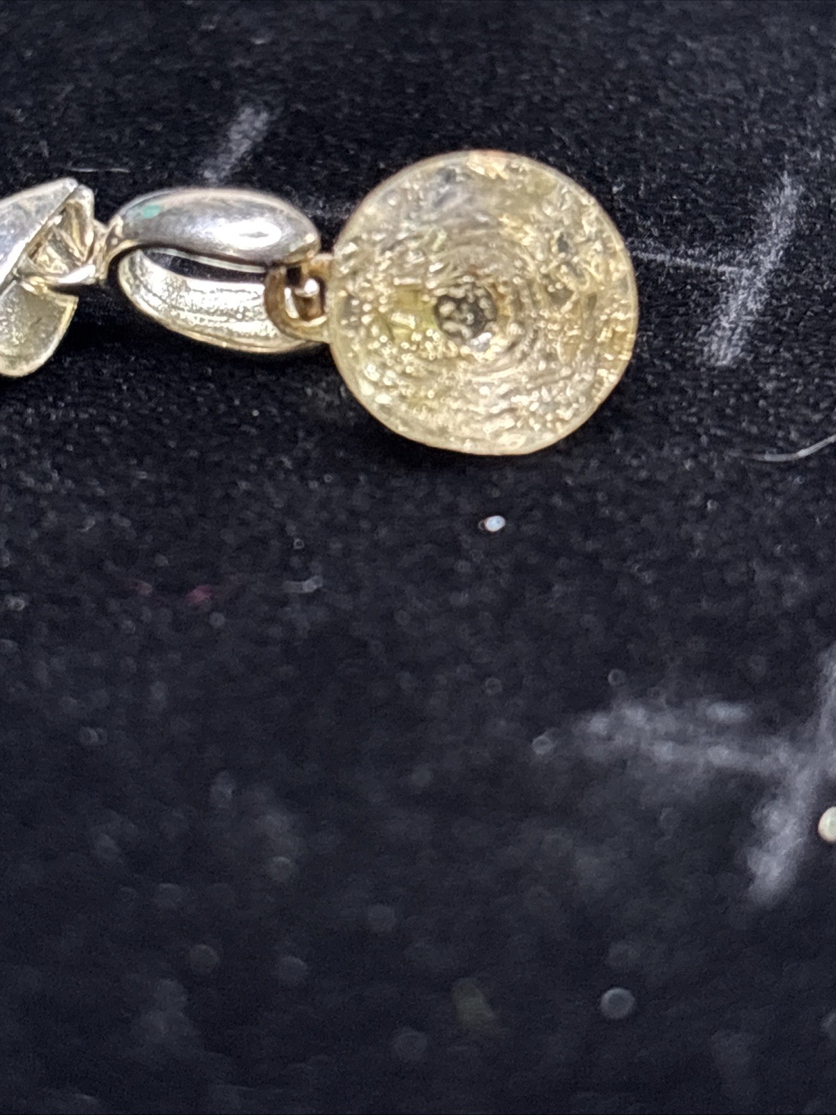Artisan Sterling Silver Plated Bail And Approx 3 Carat Citrine Solitaire Pendant