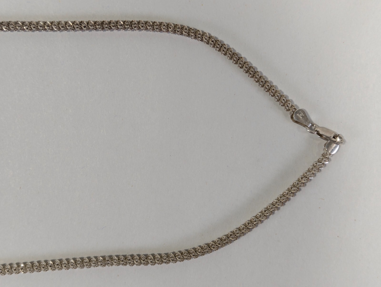 Sterling Silver 925 L’ORAFO Made in Italy Rope Chain Necklace 20” 17.3g Unisex
