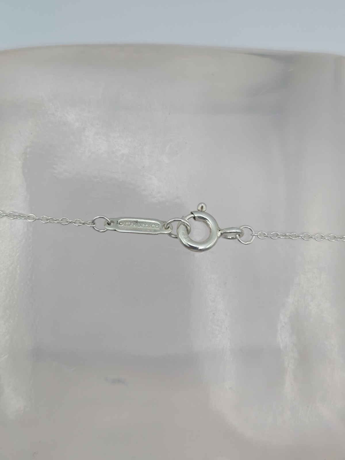 Vintage Tiffany & Co. 3 Key Pendant on 16″ Necklace in Sterling Silver Box Pouch