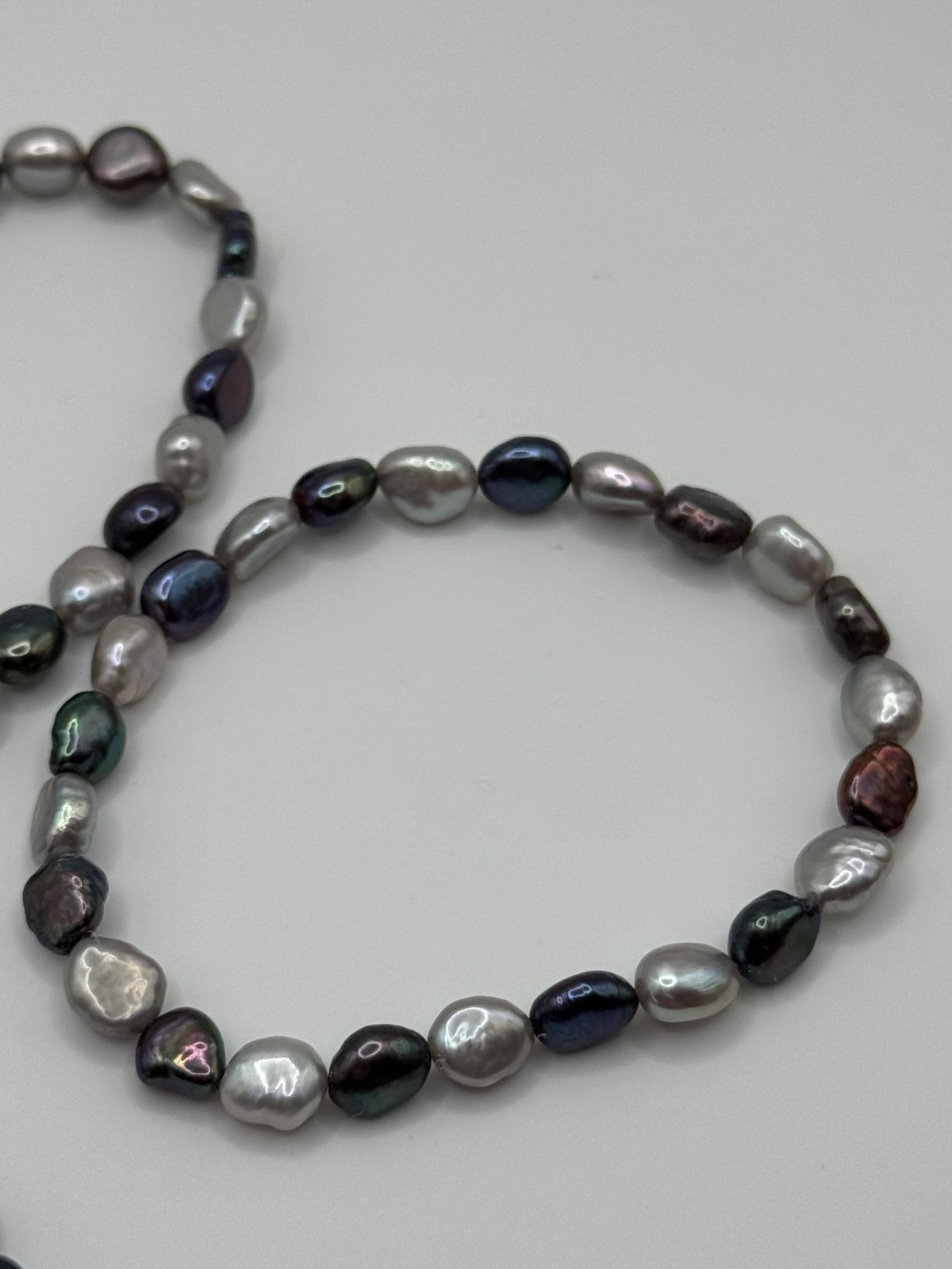Honora Cultured Pearl Multicolor Sterling Silver Necklace & Stretch Bracelet Set
