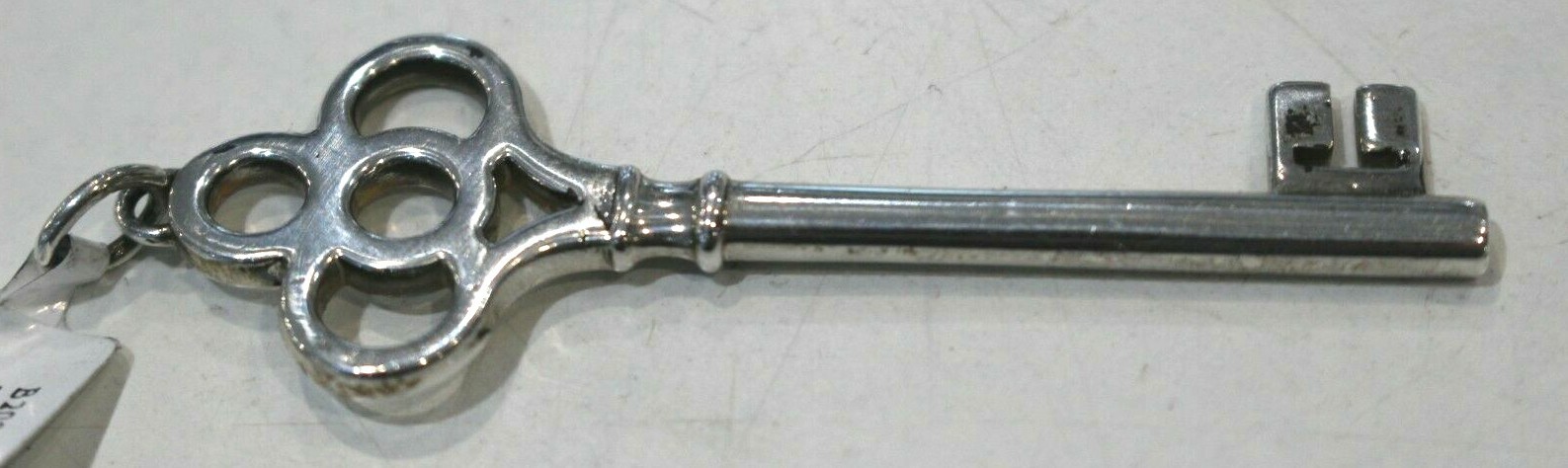 TIFFANY & CO Sterling Silver 925 Large Key Pendant-Very Good Condition&Authentic