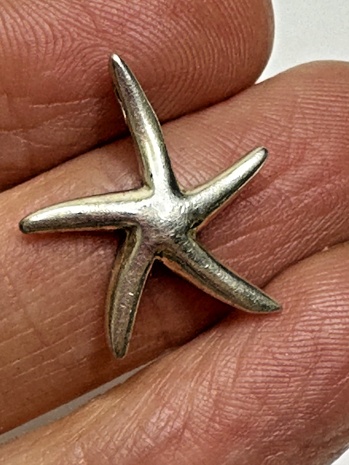 Sterling Silver Starfish Charm 925 Pendant Sea Life Beach nautical