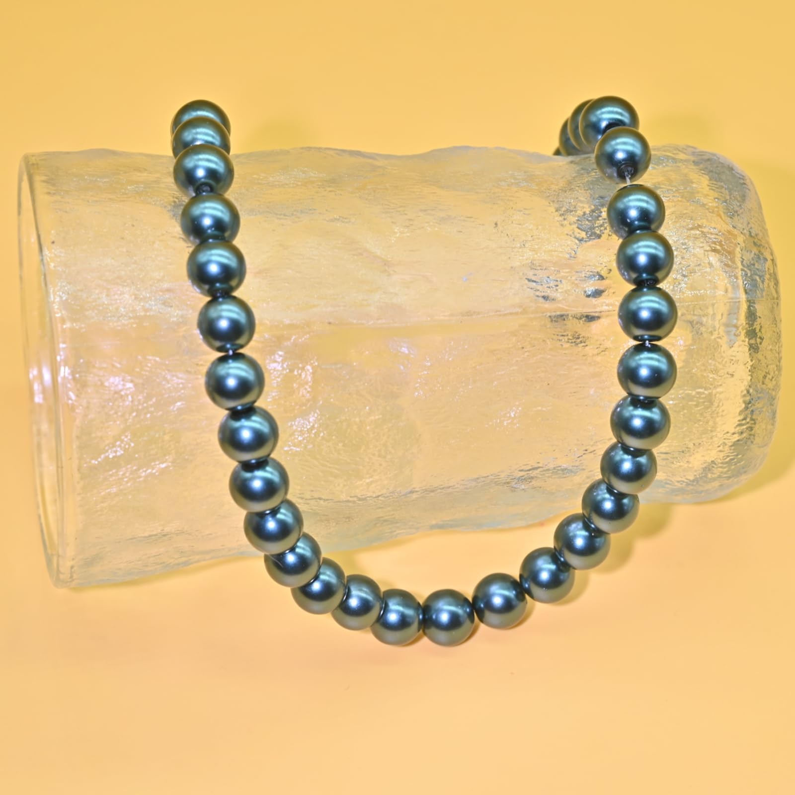 Colorful Mood Choker Baroque Bead Imitation Pearls Necklace, Women, Adults – 11