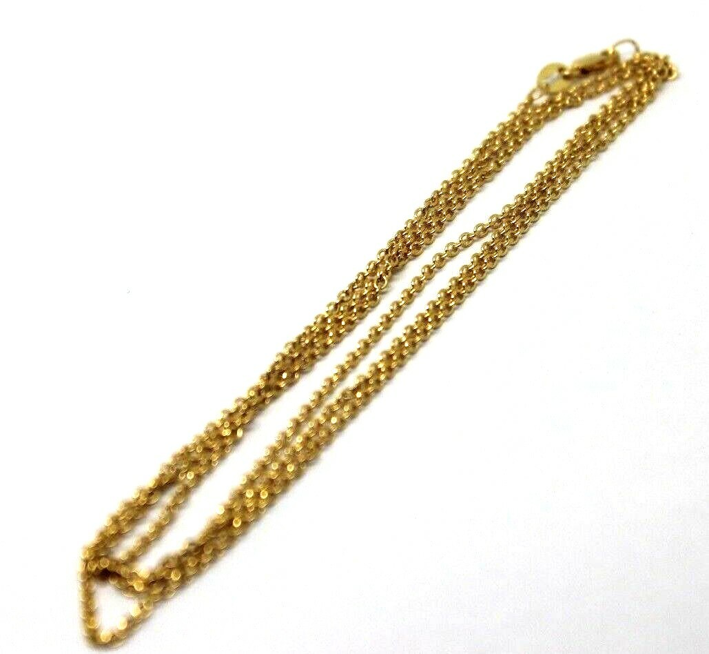 Genuine 9ct Yellow Gold Belcher Chain Necklace 70cm 3.82grams