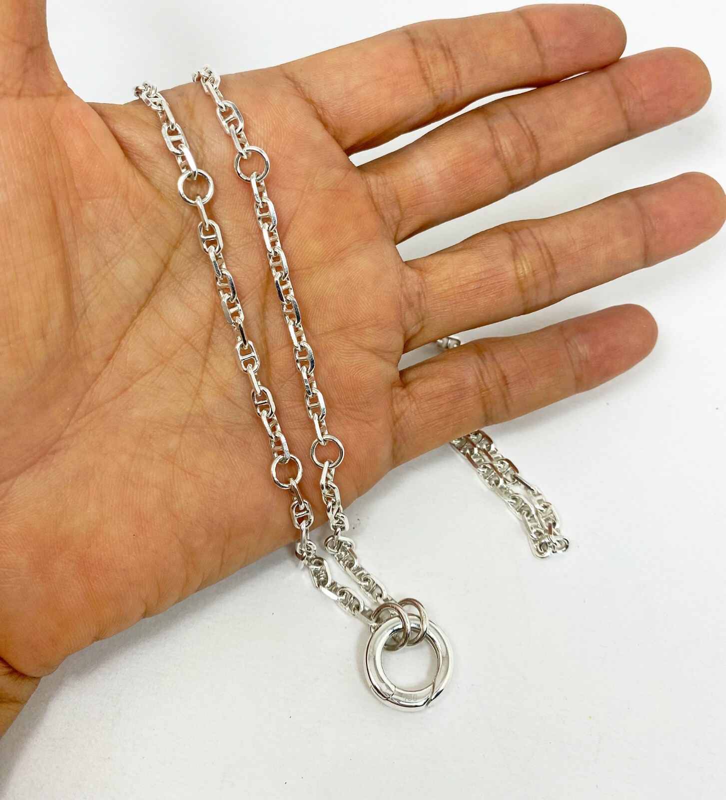 5 Hanging Amulet Pendants Necklace 925 Sterling Silver, Handmade Amulet Necklace
