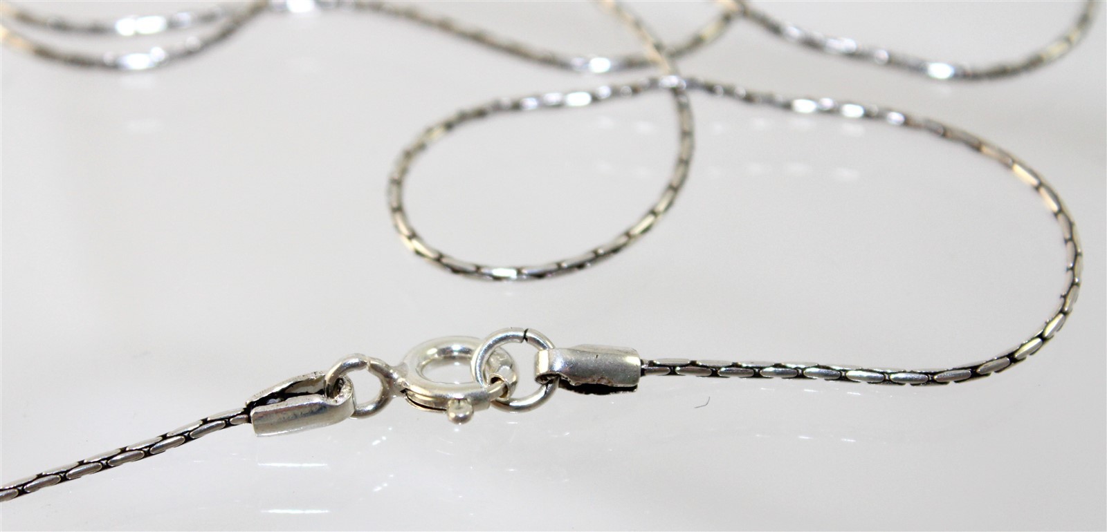 Sterling Silver .80mm Round Box Chain 20″ 2.3 grams