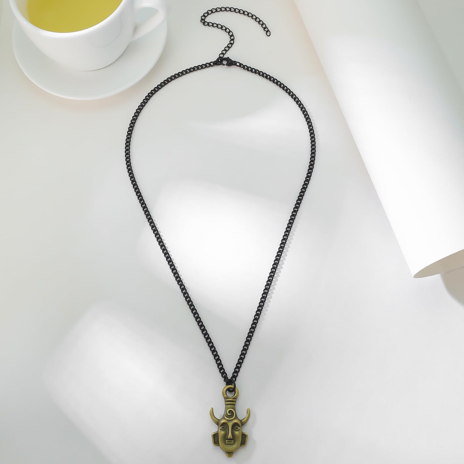 Supernatural Inspired Dean’S Amulet Protective Deans 2D Necklace with Stainless