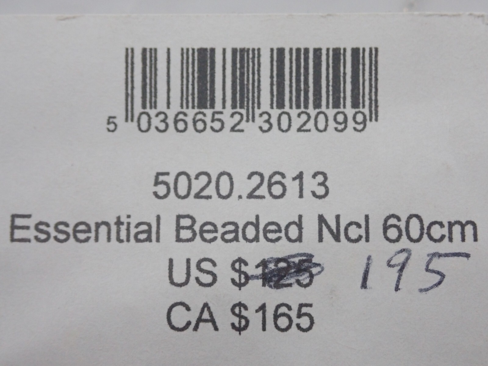 LINKS OF LONDON 925 STERLING SILVER ESSENTIAL STATION BEADED 23.5″ NECKLACE