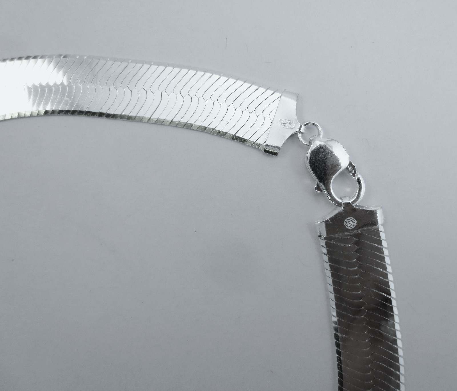 14.5mm Herringbone Chain, Italian 925 Sterling Silver 16,18,20,22,24,30 inch NEW