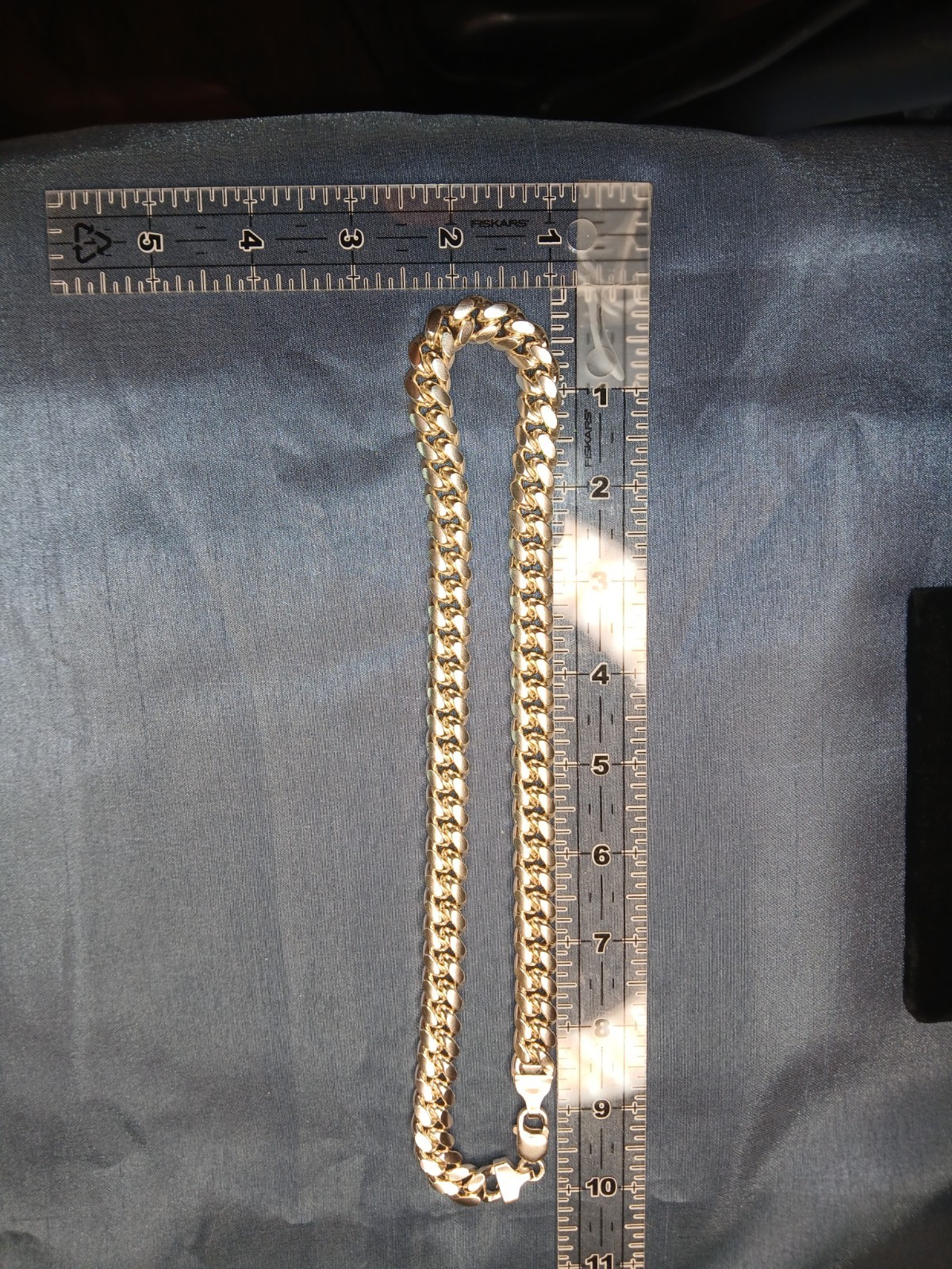 Sterling Silver 200gram SOLID Cuban Neck Chain 20 Inch 12MM Lobster Clasp