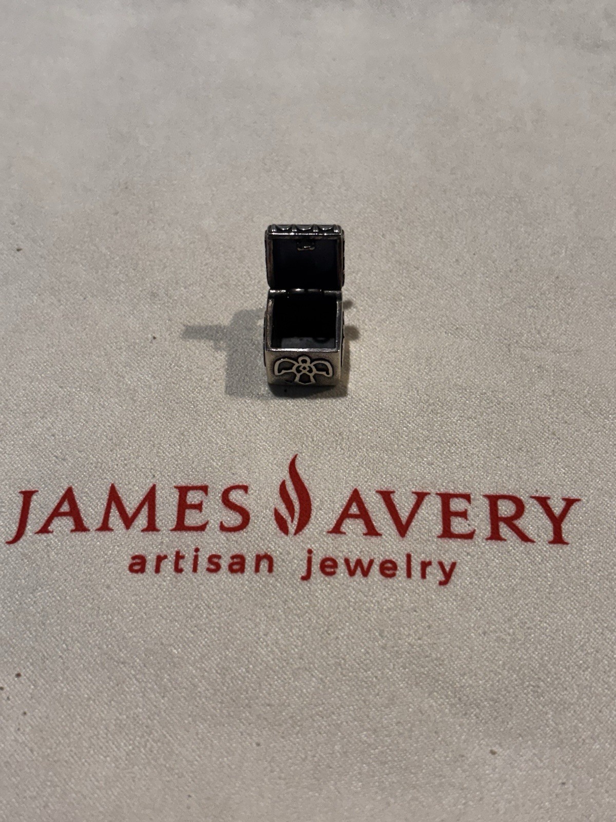 James Avery Sterling Silver Angel Prayer Box