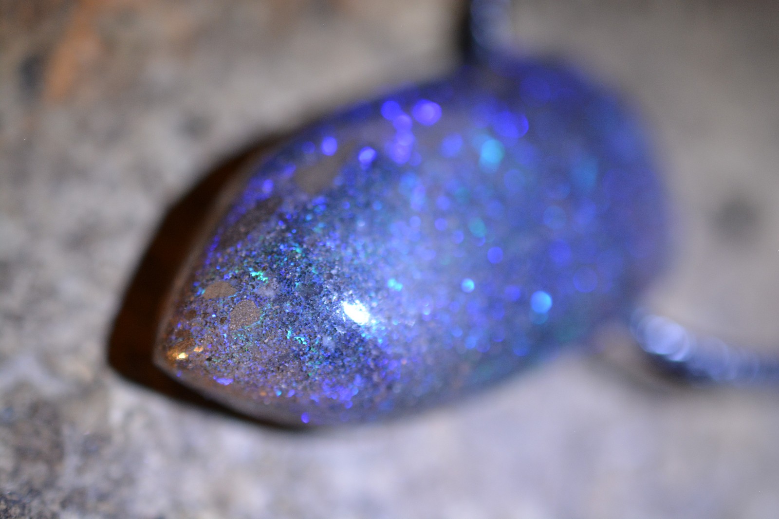 30ct 30x17x9 Mooka Boulder Concrete Matrix Opal Necklace Australia Gem