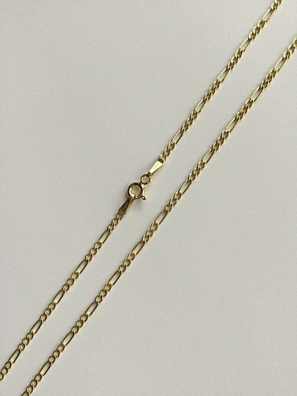 10K REAL GOLD CROSS NECKLACE 20” /10K ORO PURO CADENA CRUZ 20” 31mm- GP09-1