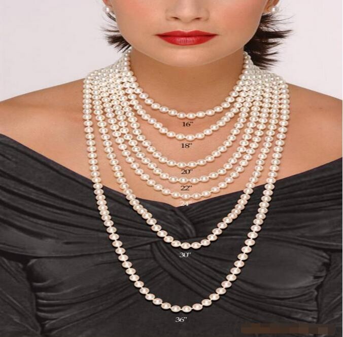 Beautiful Natural 8-9MM gray Akoya Pearl Necklace 18-30″ 14K Gold Clasp