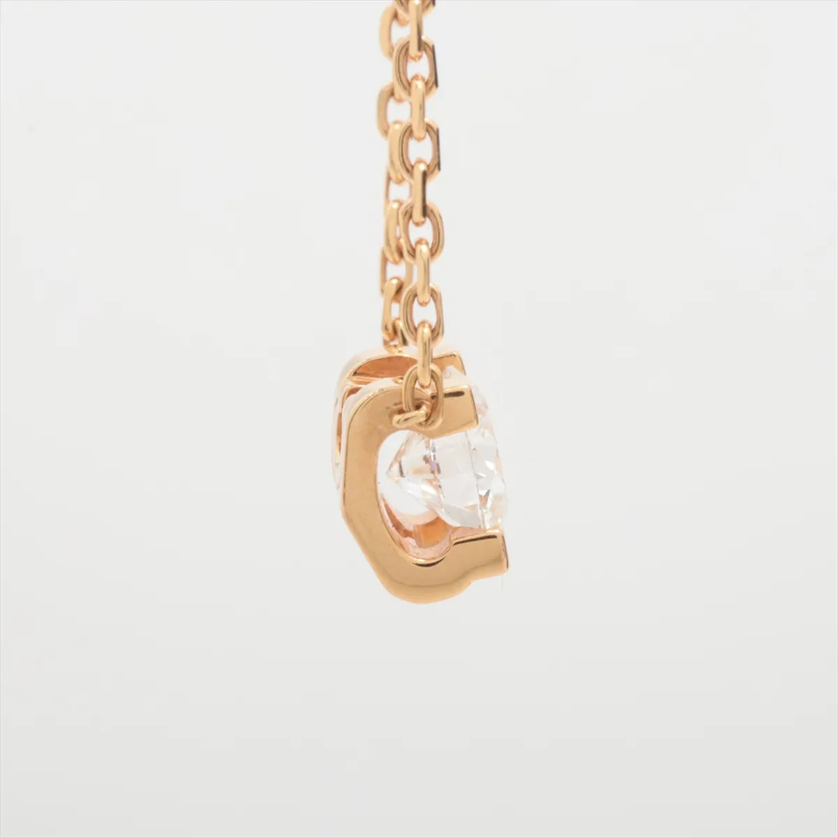 Cartier C de Cartier diamond Necklace 750(PG) 2.6g 0.30 G VVS1 3EX NONE N7063200