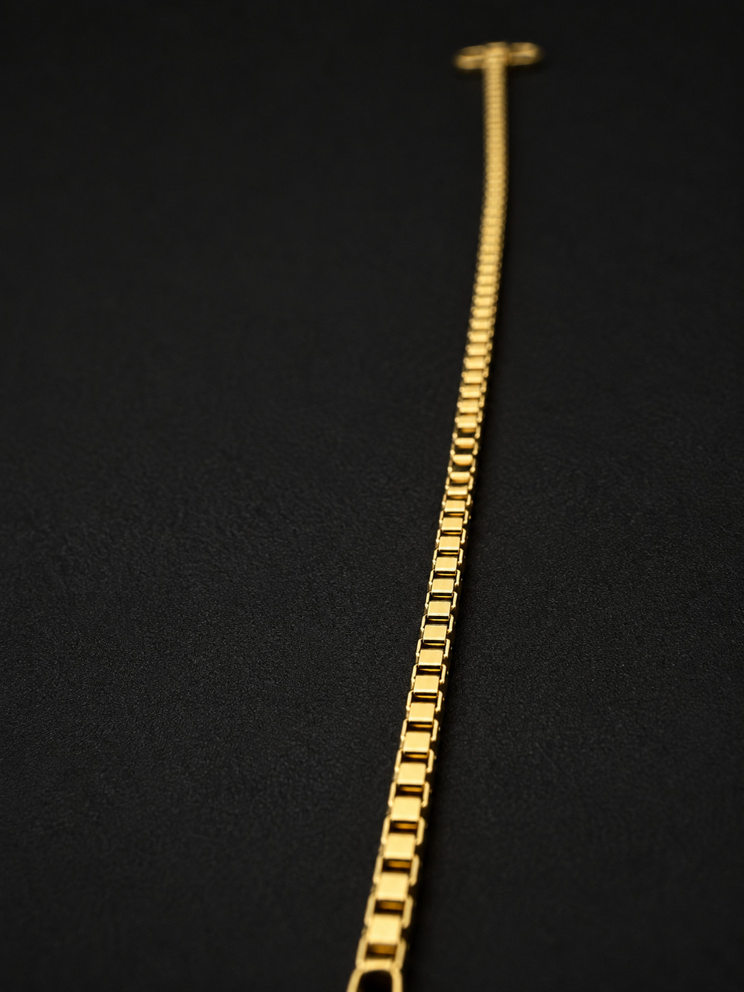 14K Solid Gold Diamond Cut Box Chain 0.7mm 0.8mm Necklace 16″ 18″ 20″