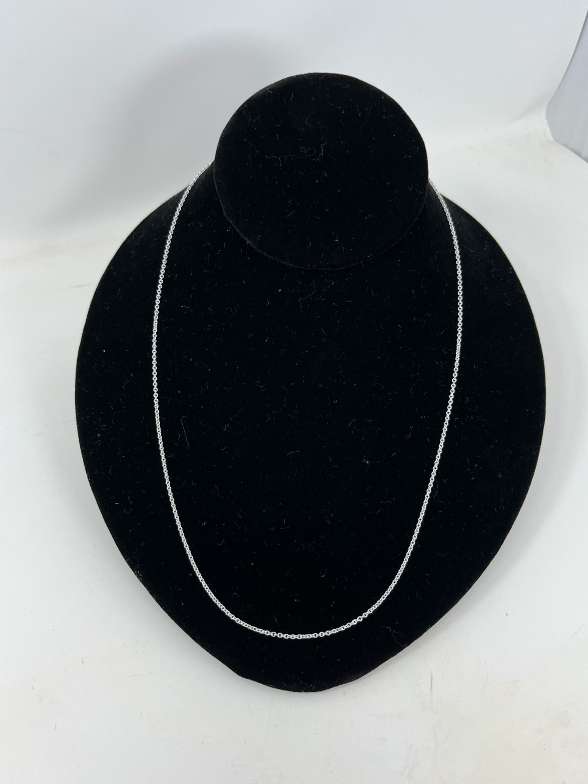 20″ Argentium Nickel Free Silver 1.4mm Cable Chain