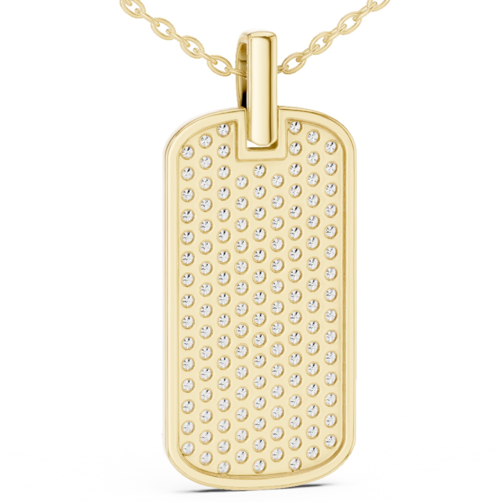Certified VVS1 Natural Diamond Anniversary Women Gift Pendant 14k Gold Over