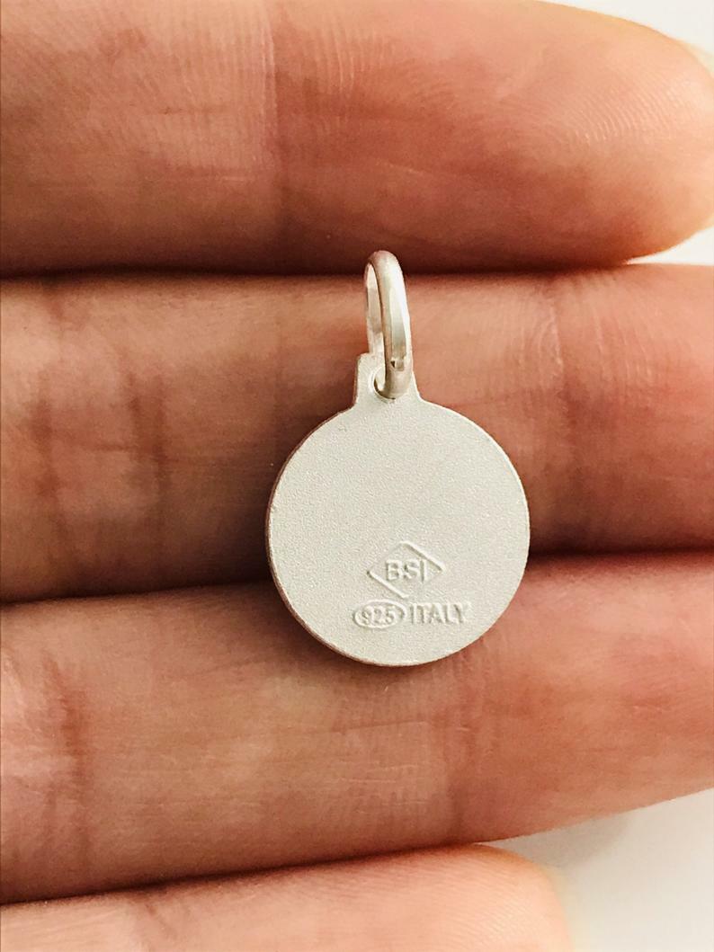925 Silver Saint Michael Necklace / Cadena Plata San Miguel Proteccion – P113