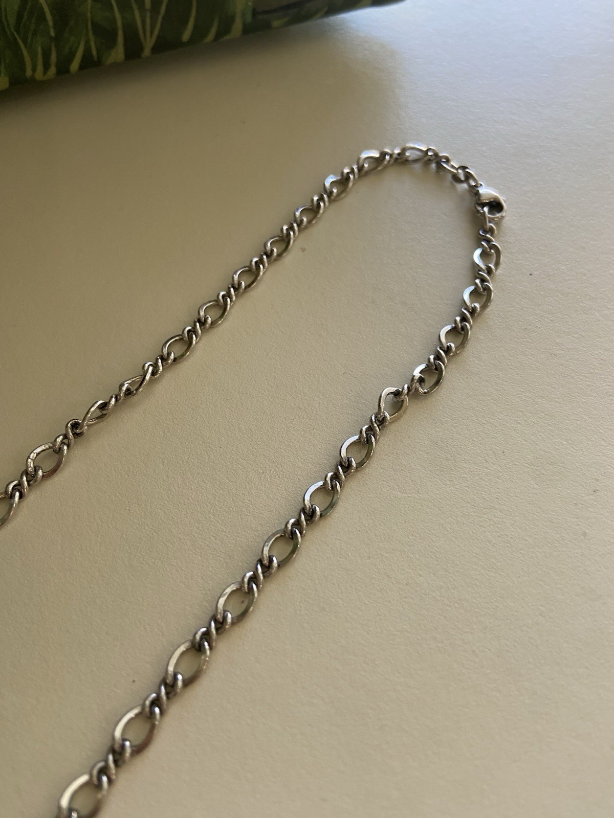JAMES AVERY Retired Sterling Silver 925 Twist Chain Link Necklace 23in Excellent