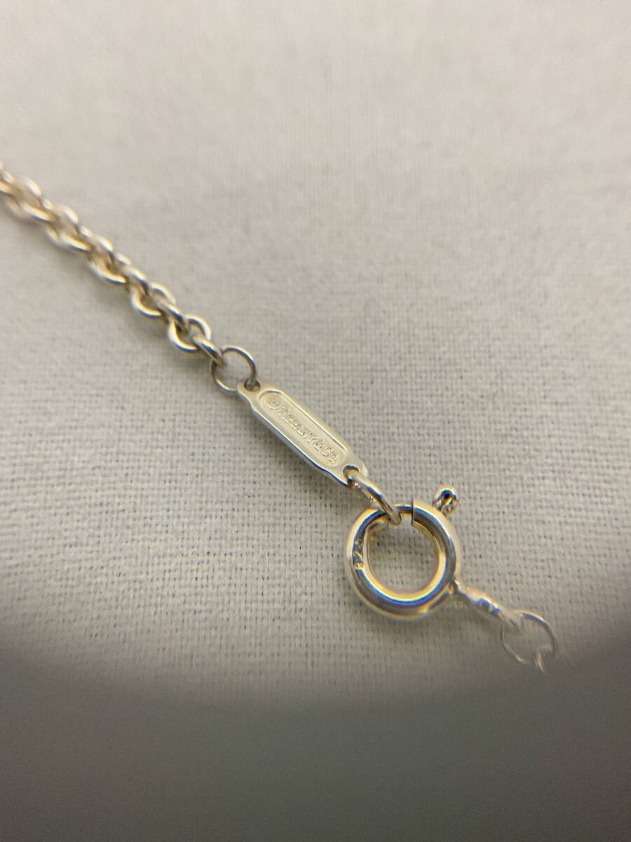 Authentic Tiffany Co 2mm Width Necklace Chain Silver 925 51cm 20in Link Style