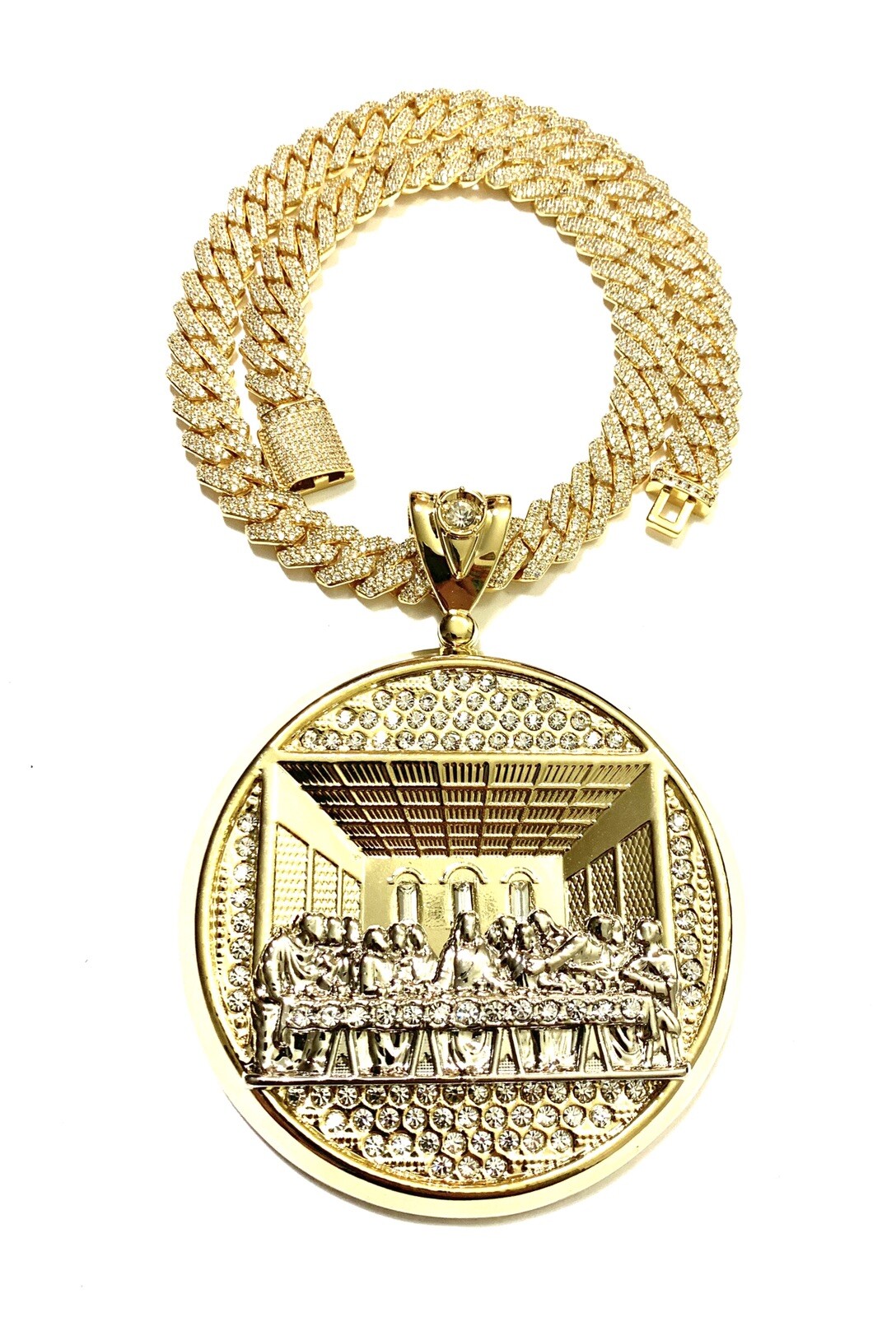 chain and pendant gold / Gold Plated