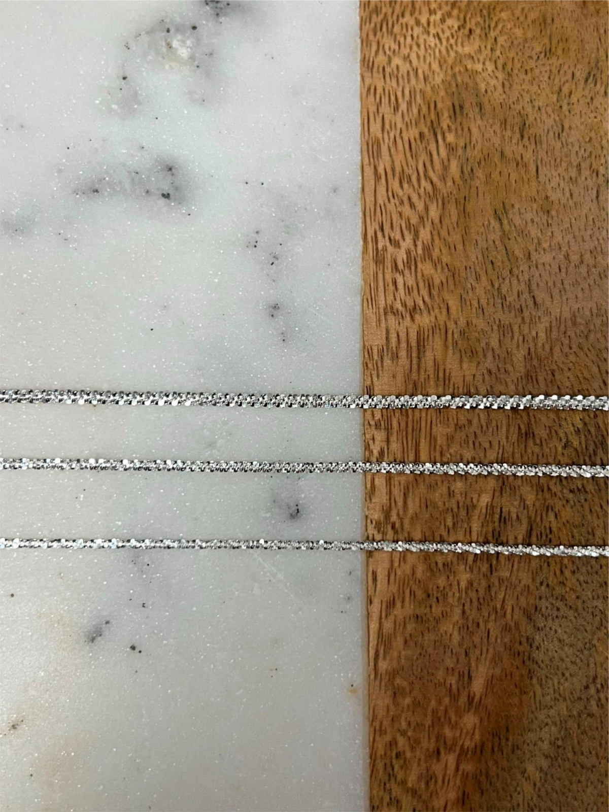 Real Solid 925 Sterling Silver Diamond Cut Sparkle Rope Chain Necklace 2mm-3mm