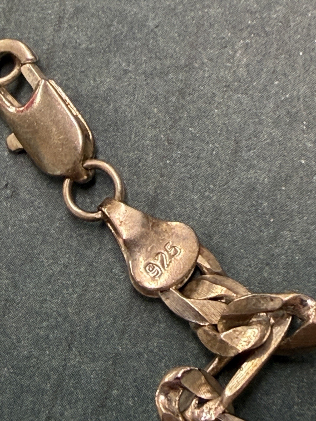 Sterling Silver Figaro Chain B16