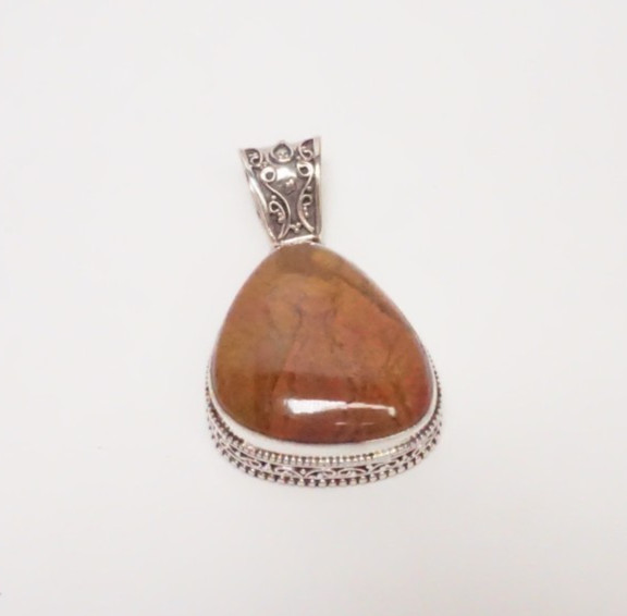 Sunstone Pendant 925 Sterling Silver Women Neck Pendant