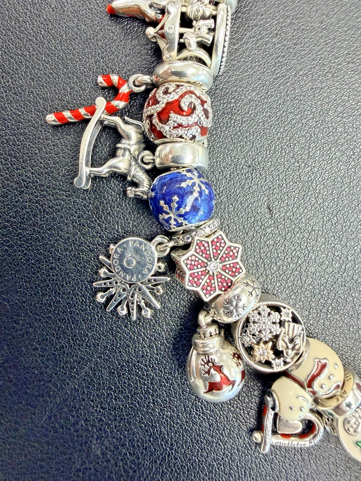 PANDORA ALE 925 Sterling Silver With 52! ALE Charms Necklace! OVER 200 Grams!!